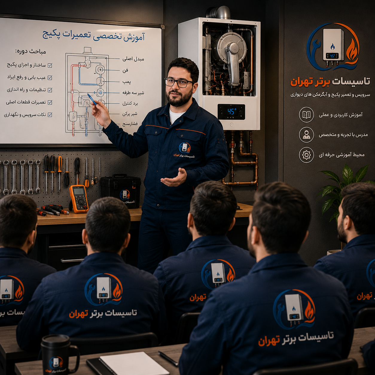 متخصصین تاسیسات برتر تهران